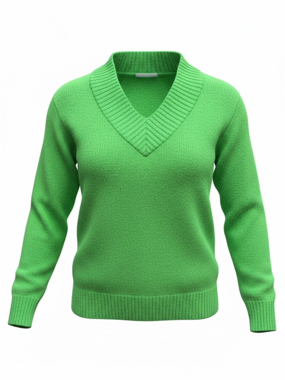 VTG 90s Sweater Silk-Angora Blend Partners for Mervyns Super Soft Green | Size S